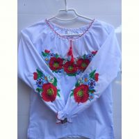 Купить Вышиванка Кузя 026 white на obuv-plus.com.ua