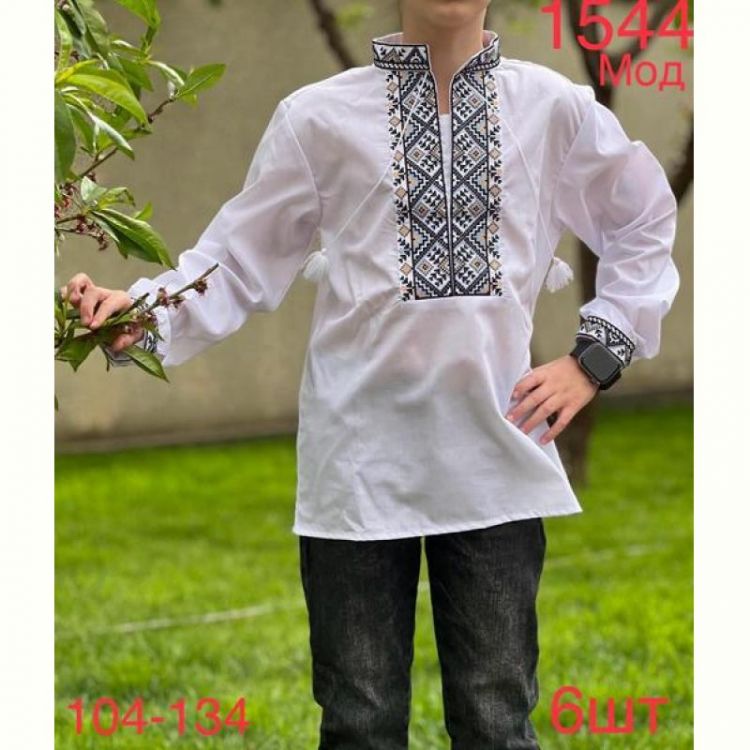 Купить Вышиванка Надийка ND754-1544 white на obuv-plus.com.ua