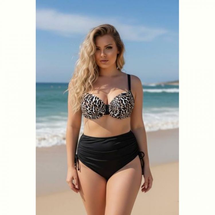 Купить Купальник DFK 25010 black-beige на obuv-plus.com.ua