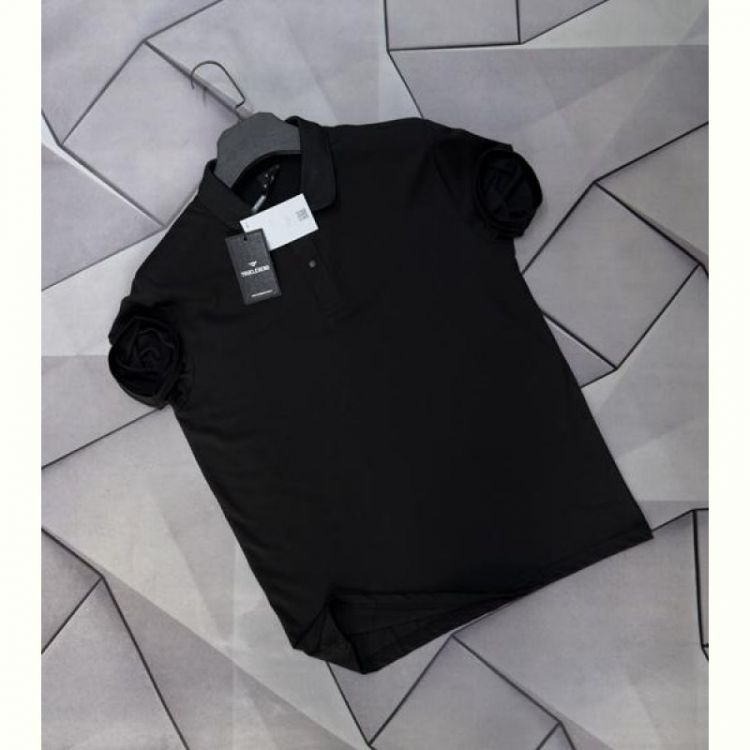 Купить Футболка Rassul 67211 black на obuv-plus.com.ua
