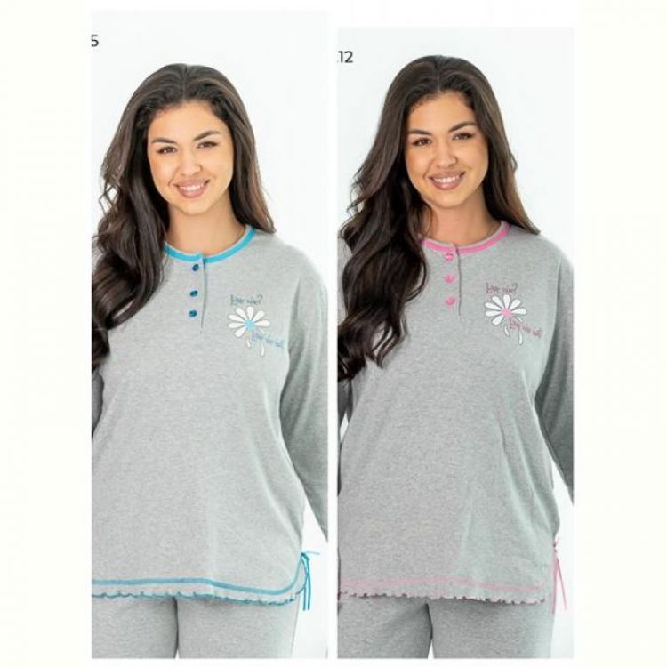 Купить Пижама Vehuiah VH91 grey-l.blue на obuv-plus.com.ua