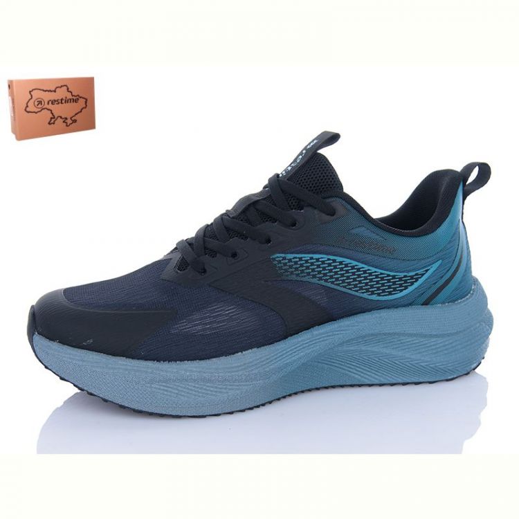 Купить Кроссовки Restime AML25446 navy-cyan на obuv-plus.com.ua
