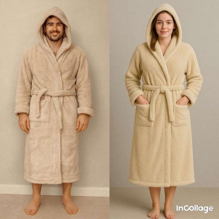 Купить Халат Fili Wear FW1578 beige на obuv-plus.com.ua