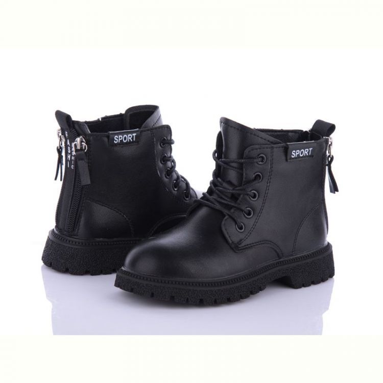 Купить Ботинки Angel Y93-0346B black на obuv-plus.com.ua