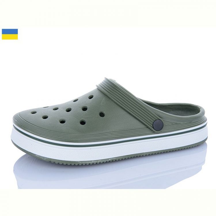 Купить Кроксы Dago 5001 хакі на obuv-plus.com.ua