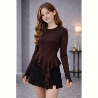 Купить Свитер Karolina KR545 brown на obuv-plus.com.ua