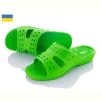 Купить Шлепанцы Sanlin2 Домино 1001 l.green на obuv-plus.com.ua