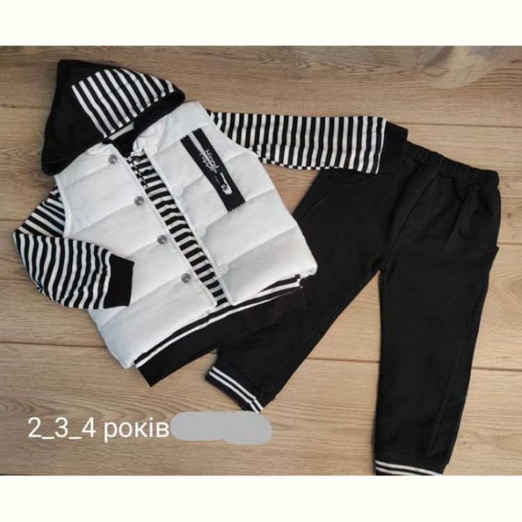 Купить Костюм Emir kids 933 black на obuv-plus.com.ua