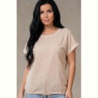 Купить Футболка LeVisha 25048 d.beige на obuv-plus.com.ua