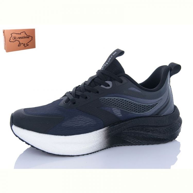 Купить Кроссовки Restime AML25446 black-grey на obuv-plus.com.ua