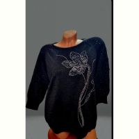 Купить Свитер Julia JL1026 black на obuv-plus.com.ua