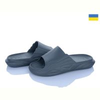 Купить Шлепанцы Ds DS П38 графіт на obuv-plus.com.ua