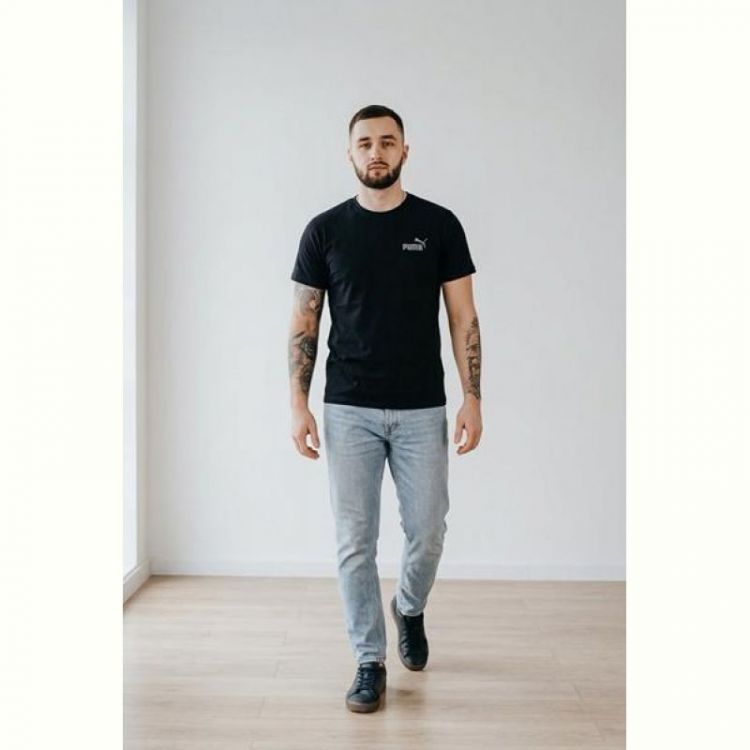 Купить Футболка Sport style 01-4 black на obuv-plus.com.ua