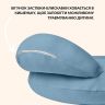 Купить Подушка для кормления диванчик 60х70х16 см хлопок антиалергенная, для удобства мамы, с молнией м'ята на obuv-plus.com.ua