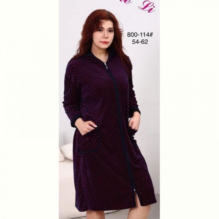 Купить Халат Fili Wear 800-114 navy на obuv-plus.com.ua