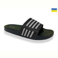 Купить Шлепанцы Олимп M235 чорний на obuv-plus.com.ua