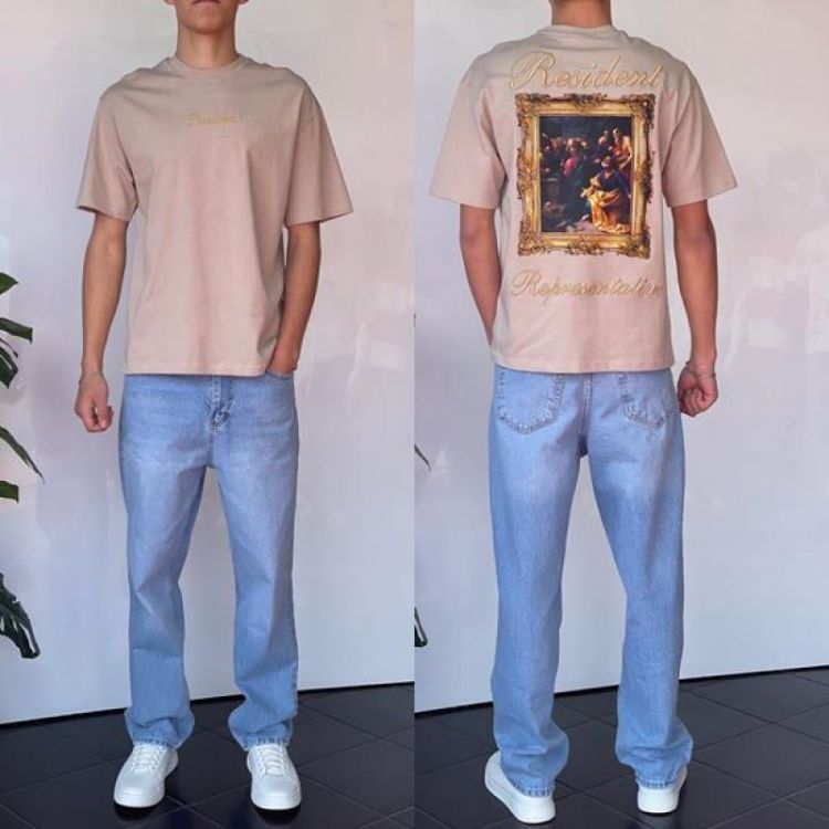 Купить Футболка i8denim 2174 beige на obuv-plus.com.ua