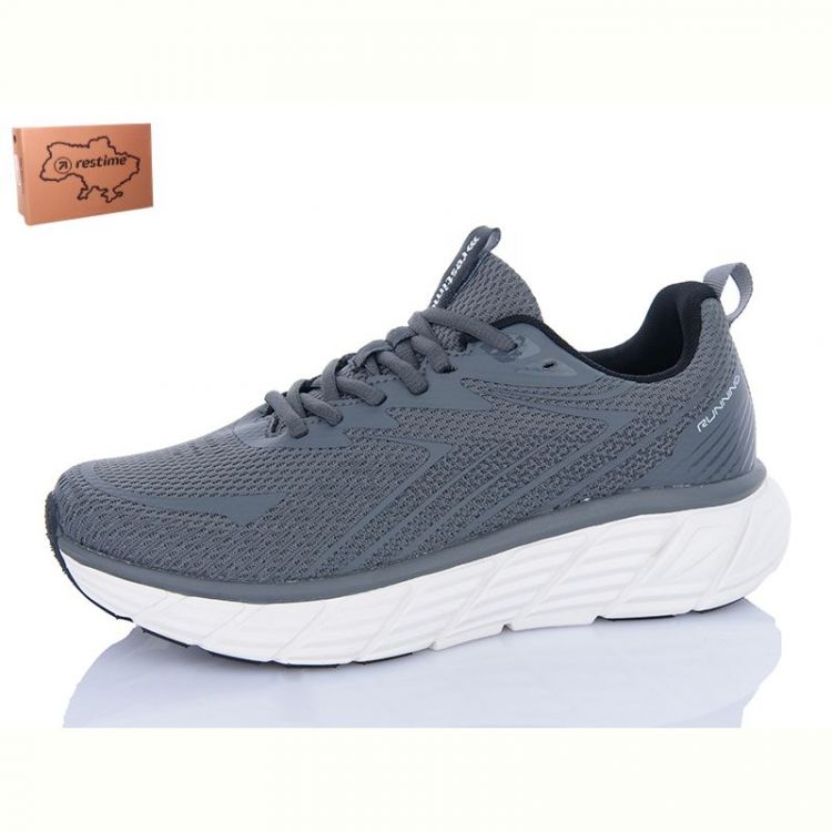 Купить Кроссовки Restime EML25449 d.grey на obuv-plus.com.ua