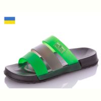 Купить Шлепанцы Payas Payas М силик зел-сер на obuv-plus.com.ua