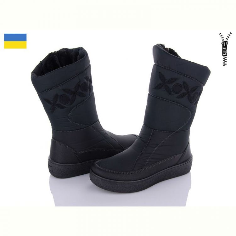 Купить Сапоги Lvovbaza Paolla 250 чорний на obuv-plus.com.ua