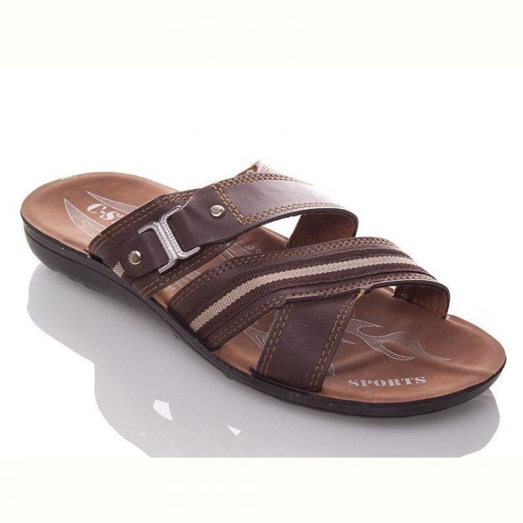 Купить Шлепанцы Malibu 3819 brown на obuv-plus.com.ua
