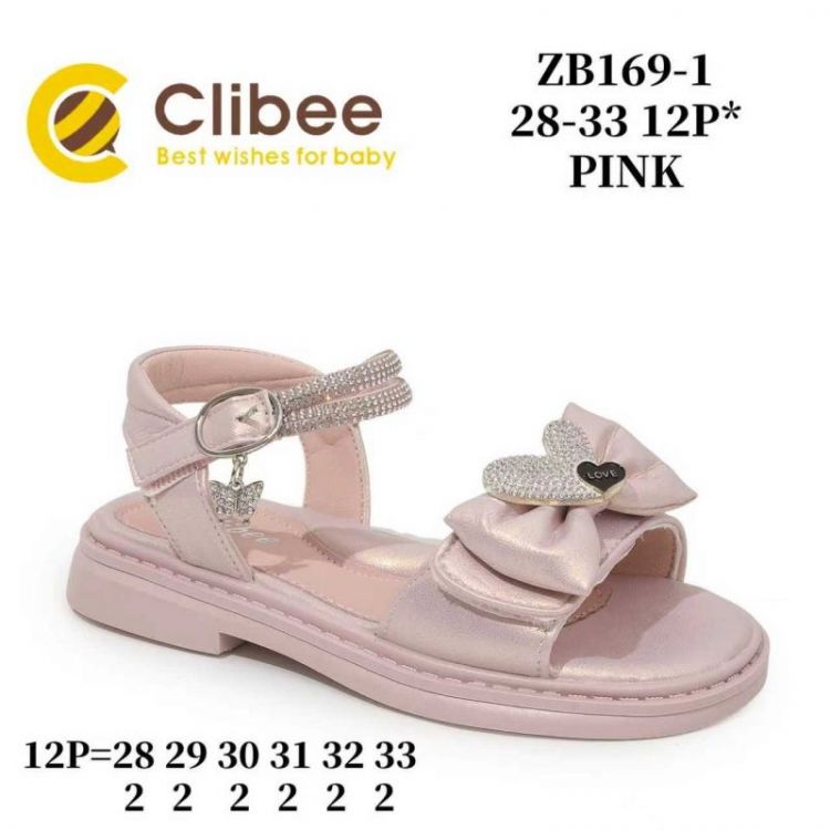 Купить Босоножки Clibee Apc-ZB169-1 Pink на obuv-plus.com.ua