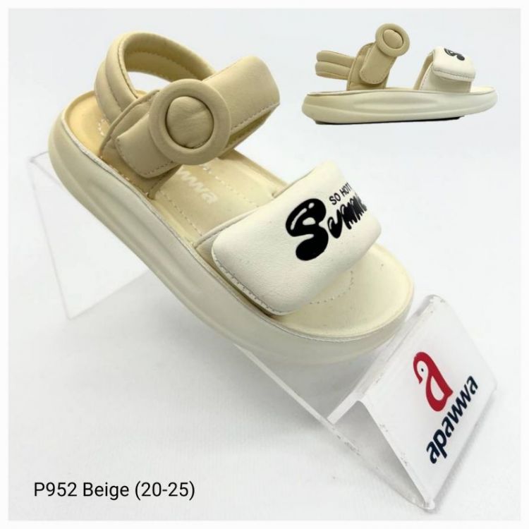 Купить Босоножки Apawwa Apa-P952 beige на obuv-plus.com.ua
