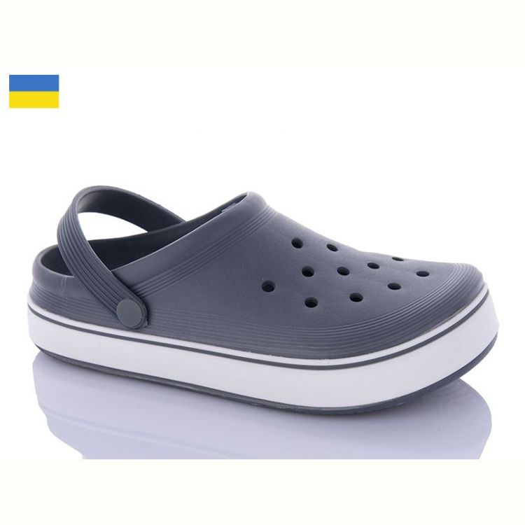 Купить Кроксы Dago 523 т.сірий на obuv-plus.com.ua