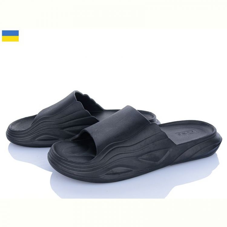 Купить Шлепанцы Ds DS П38 чорний на obuv-plus.com.ua