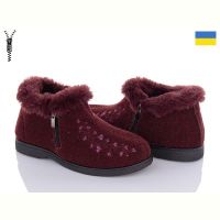 Купить Бурки Demur GW202BR бордовий-2025 на obuv-plus.com.ua