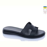 Купить Шлепанцы Sali 501 чорний к чор-п. на obuv-plus.com.ua