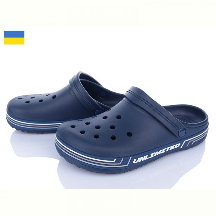 Купить Кроксы Golden Lion 519 синій на obuv-plus.com.ua