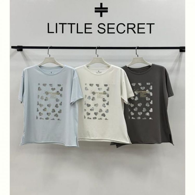 Купить Футболка Little Secret 500514 l.blue на obuv-plus.com.ua