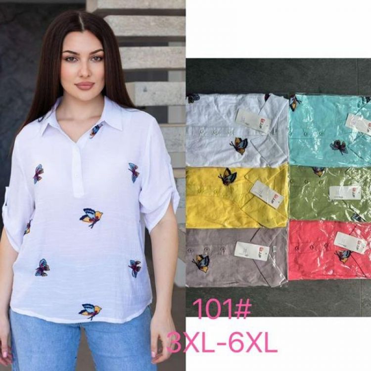 Купить Блузка JJF 101 khaki на obuv-plus.com.ua