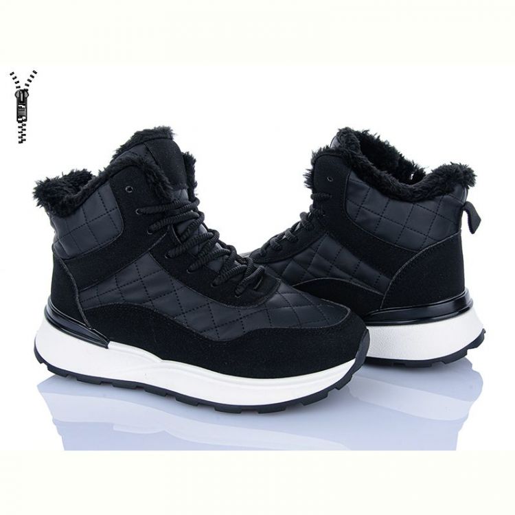 Купить Ботинки Baolikang 8711 black на obuv-plus.com.ua