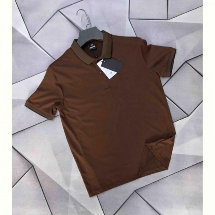 Купить Футболка Rassul 67214 brown на obuv-plus.com.ua