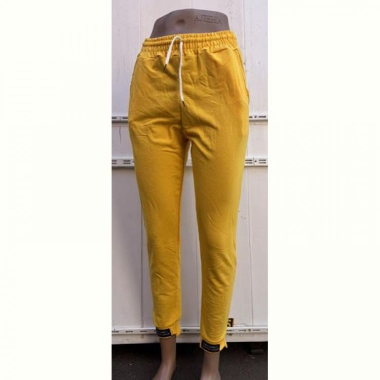 Купить Штаны спорт Sport style 008 yellow на obuv-plus.com.ua