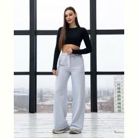 Купить Штаны спорт AZNA Б44 l.grey на obuv-plus.com.ua