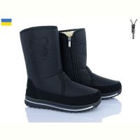 Купить Дутики Paolla 3106 чорний на obuv-plus.com.ua