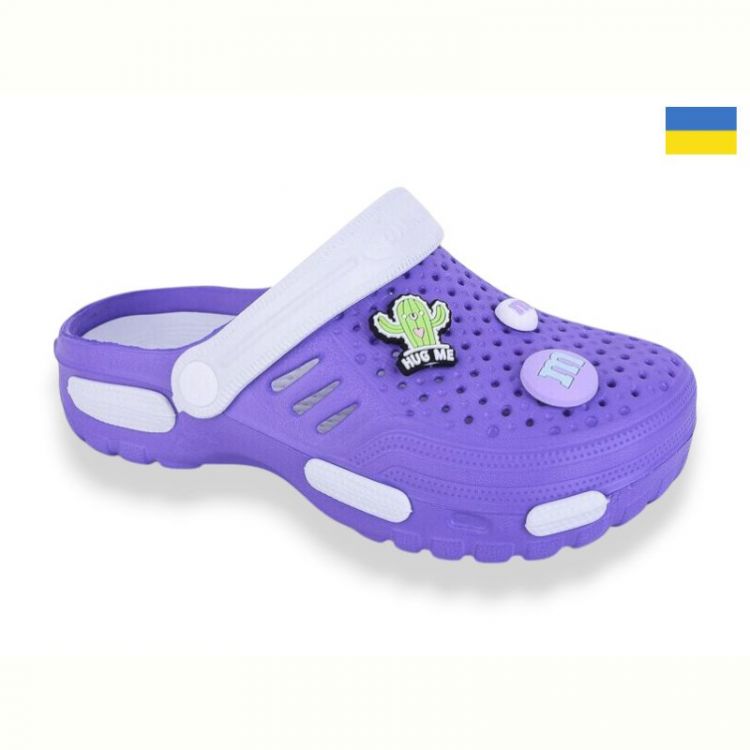 Купить Кроксы Gipanis CD48 бузковий на obuv-plus.com.ua
