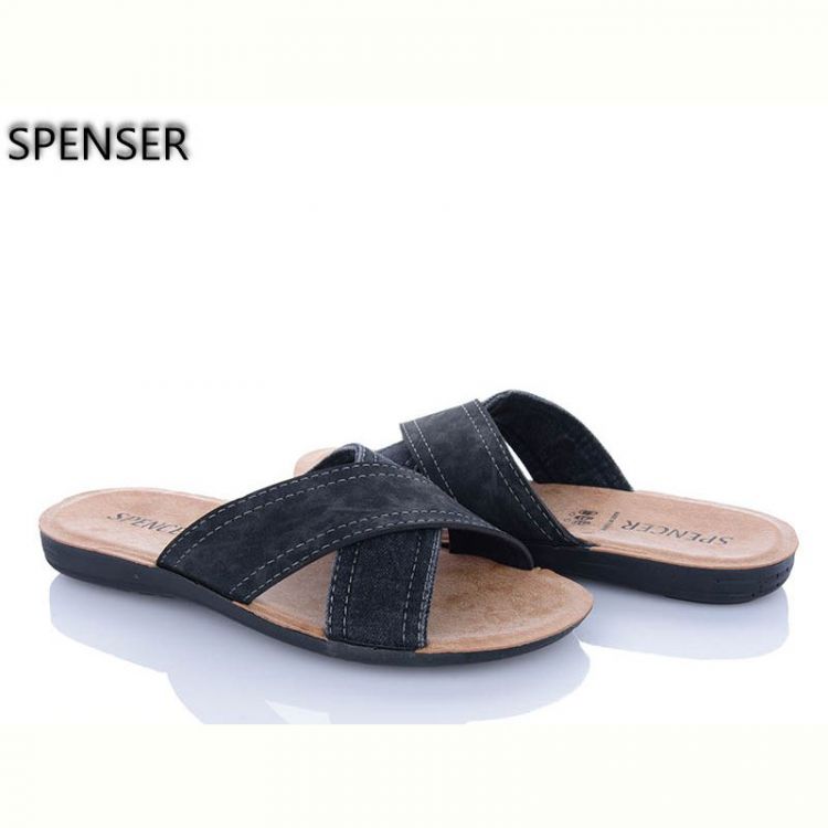 Купить Шлепанцы Spencer 3556 сірий на obuv-plus.com.ua