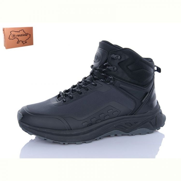 Купить Ботинки Restime EMZ25699 black-grey на obuv-plus.com.ua