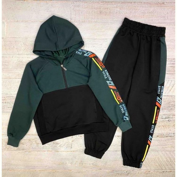 Купить Костюм спорт LiMa kids 2503 green на obuv-plus.com.ua