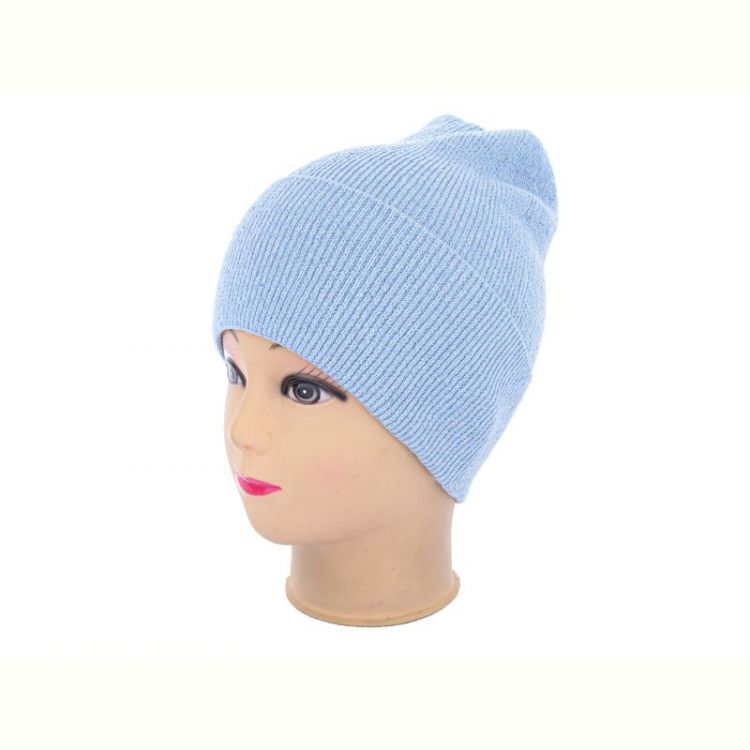 Купить Шапка Angelica FN001-10 l.blue на obuv-plus.com.ua