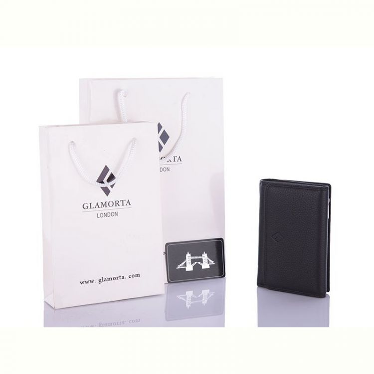 Купить Кошелек Glamorta B002-36 black на obuv-plus.com.ua