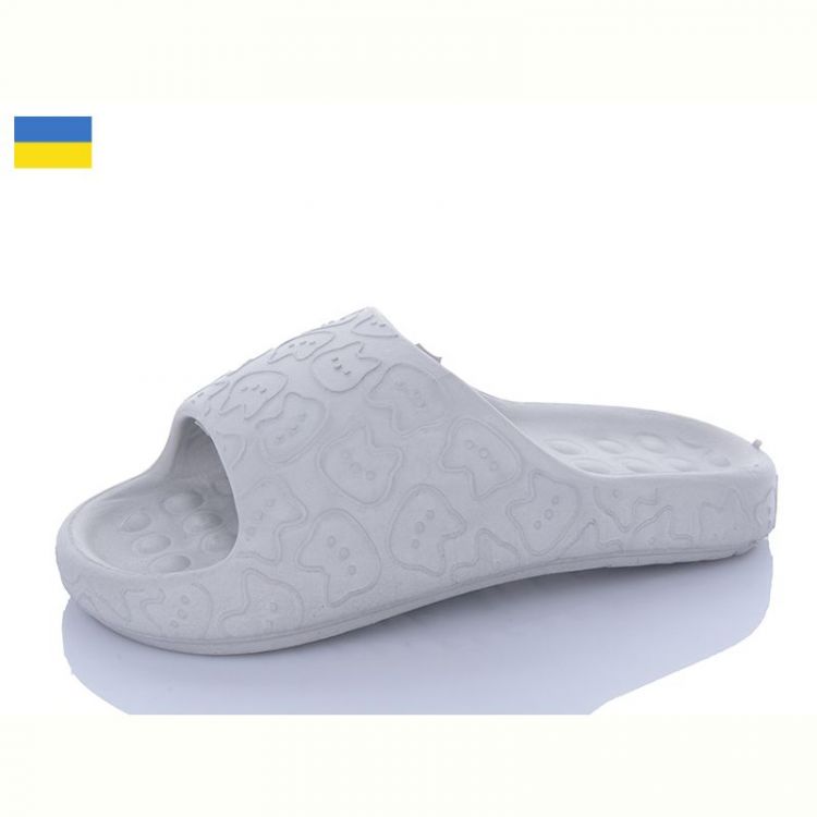 Купить Шлепанцы Alex 77-22 сірий на obuv-plus.com.ua