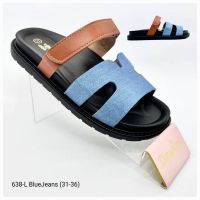 Купить Шлепанцы Doremi Apa-638L blue-jeans на obuv-plus.com.ua