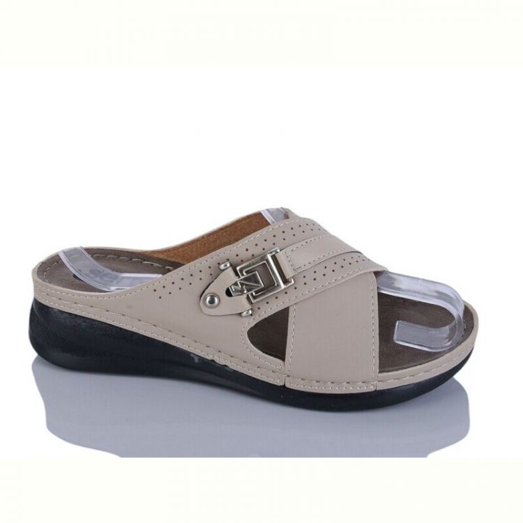 Купить Шлепанцы Demur W26-63001-2 beige на obuv-plus.com.ua