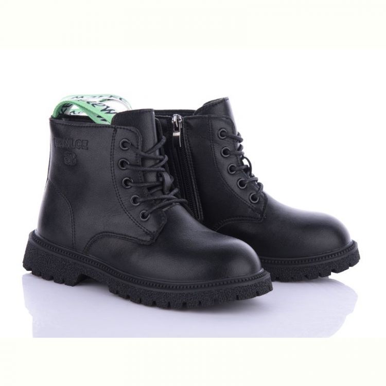 Купить Ботинки Angel Y90-0279B black-green на obuv-plus.com.ua