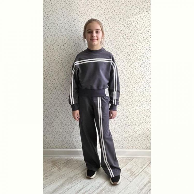 Купить Костюм спорт LiMa kids 2508 d.grey на obuv-plus.com.ua